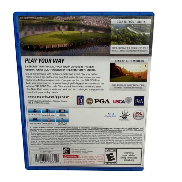 Playstation 4 PS4 - Rory Mcilroy PGA Tour - Tested/Works - Picture 3 of 4